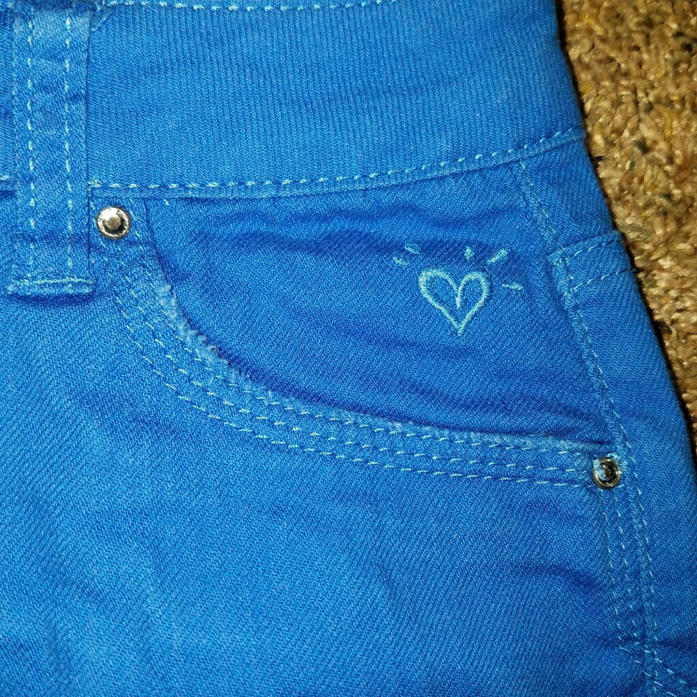 Justice Blue Shorts
